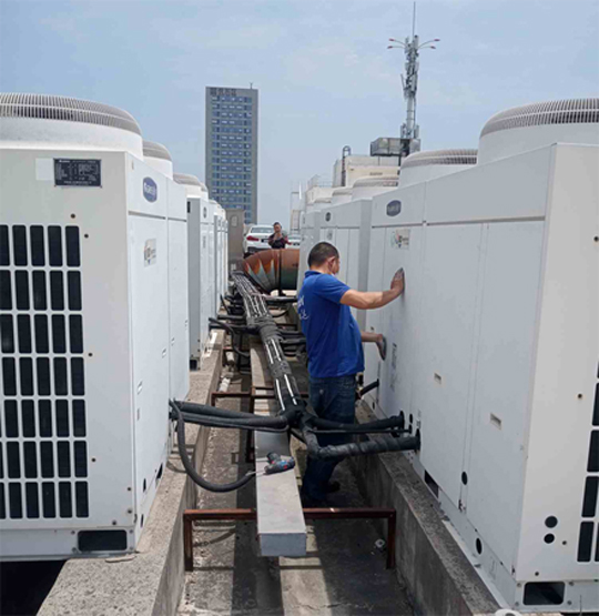 宝鸡市中央空调制热和不制冷系统维修方法